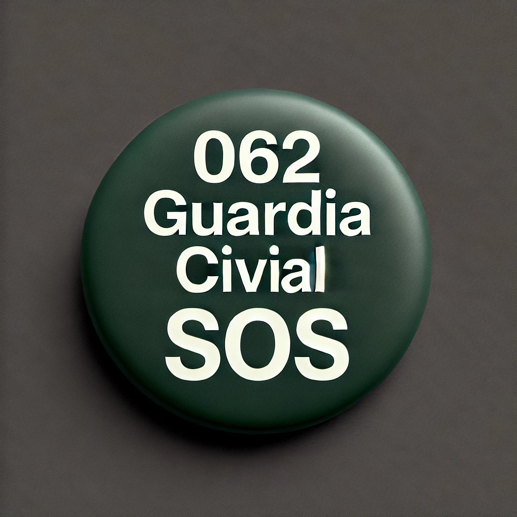 Llamar al 062 - Guardia Civil
